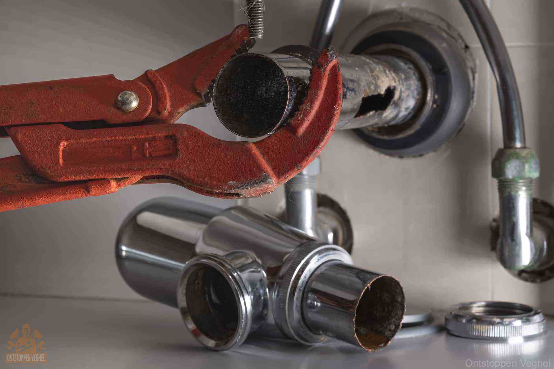 Afvoer verstopt Veghel