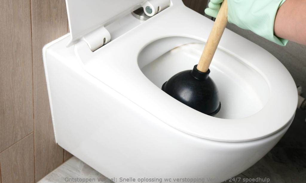 Snelle oplossing wc verstopping Veghel: 24/7 spoedhulp
