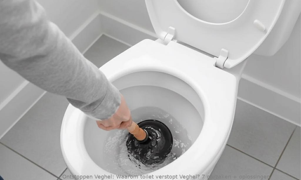 Waarom toilet verstopt Veghel? 7 oorzaken + oplossingen